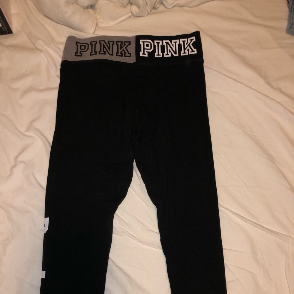 PINK cotton leggings